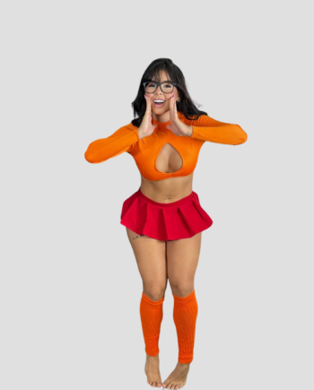 Disfraz Velma Scooby Doo para Mujer – Set 5 Piezas